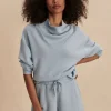 Atrium High Rise Shorts in Cashmere Blue