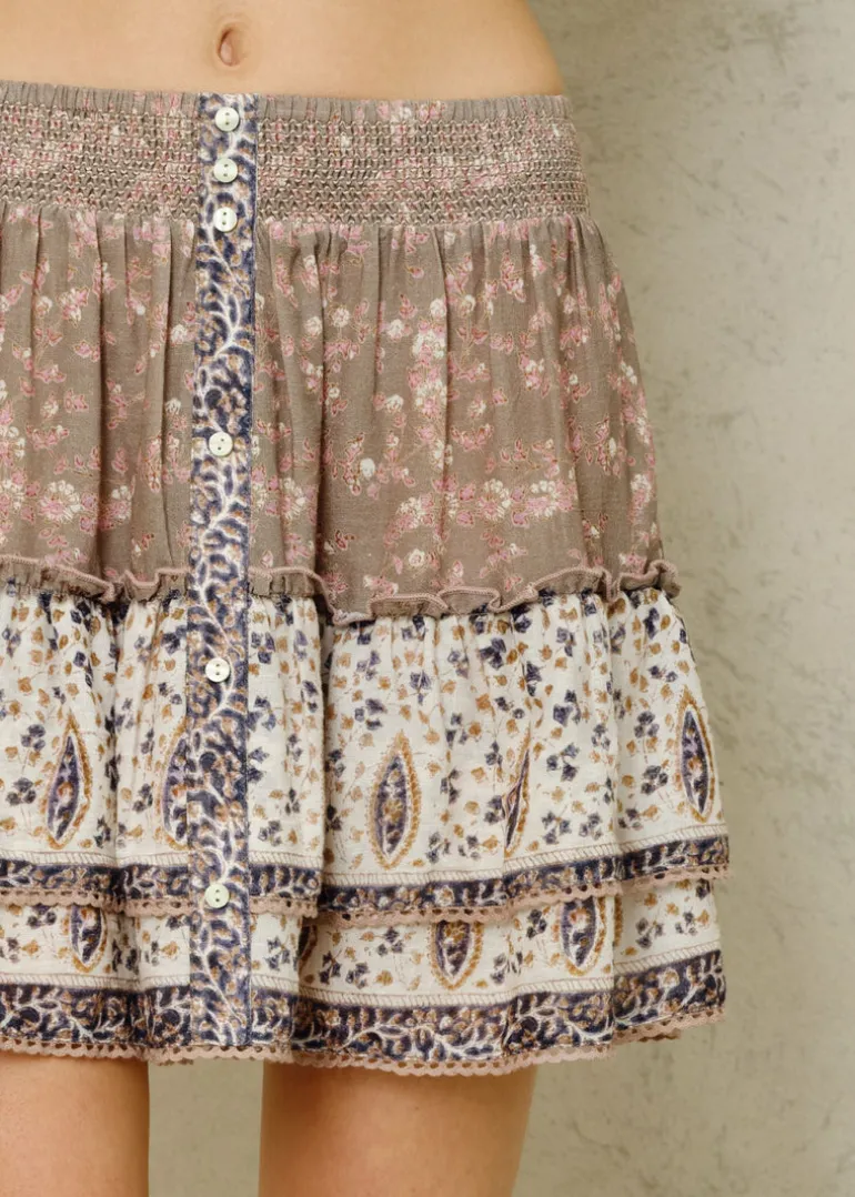 Bani Print Mini Skirt