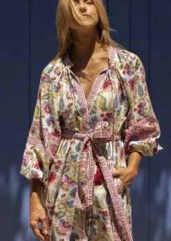 Button Down Maxi Dress Adriana