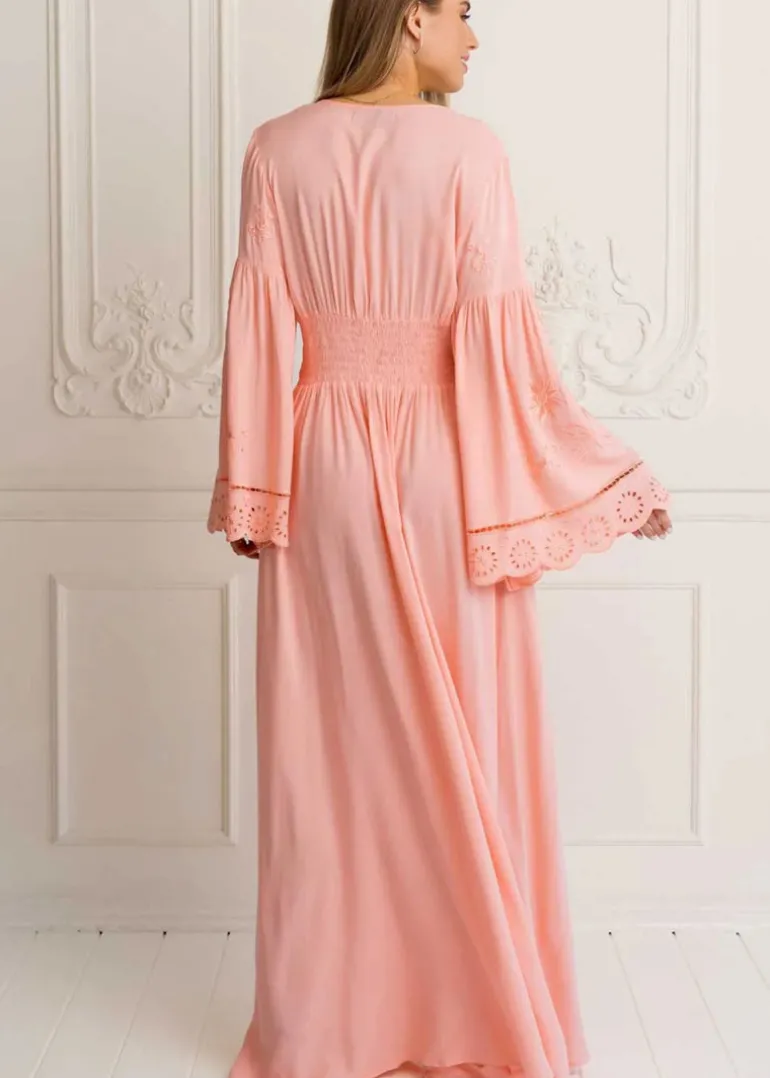 Cannes Maxi Embroidered Gown