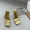 Cleo Coil Wrap Sandals