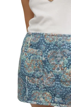 Darla Quilted Mini Skirt