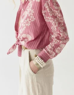 Embroidered Blouse Pink Floyd