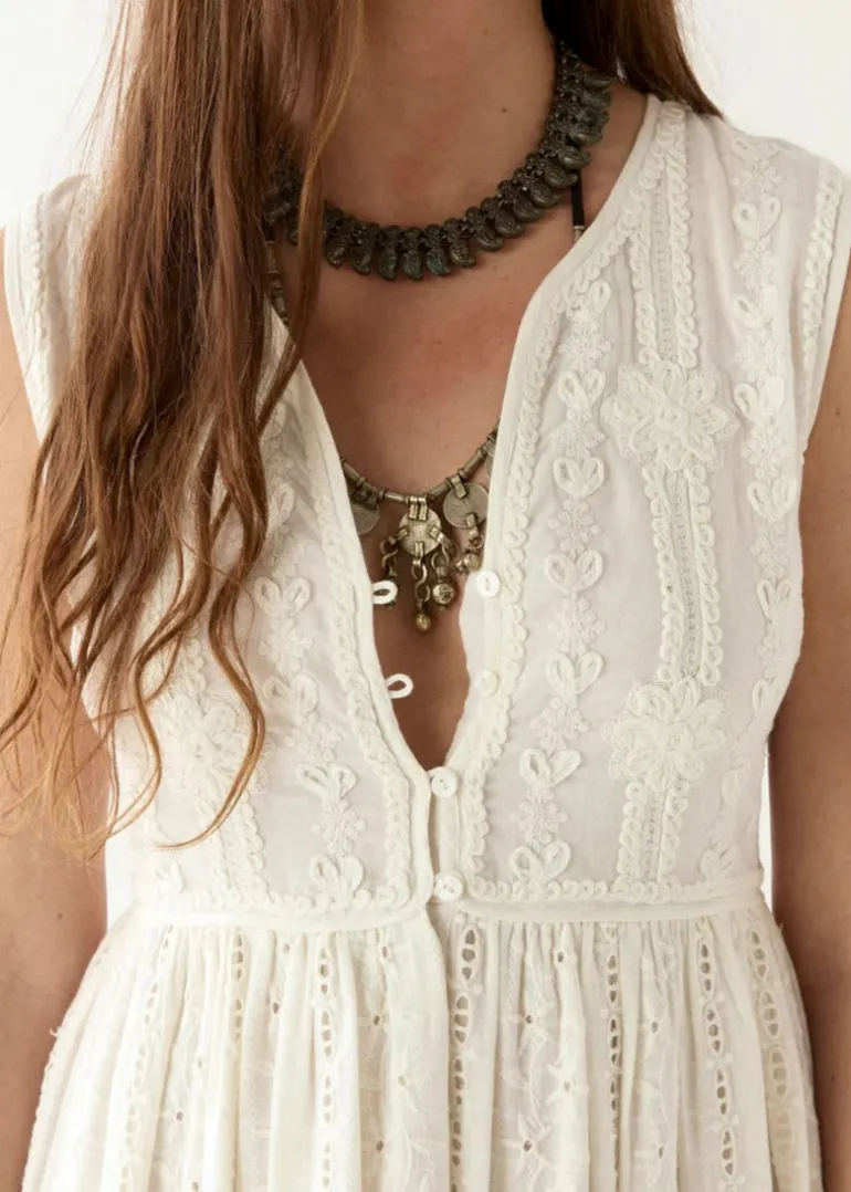 Ivory Maxi Dress Amandine