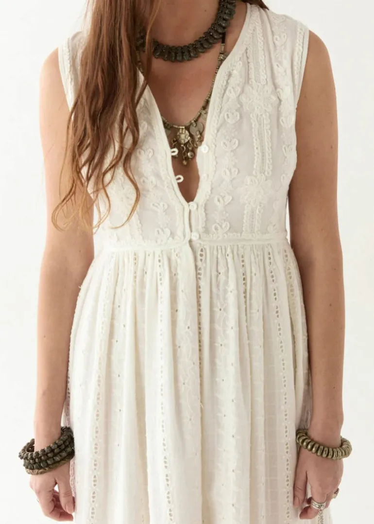 Ivory Maxi Dress Amandine