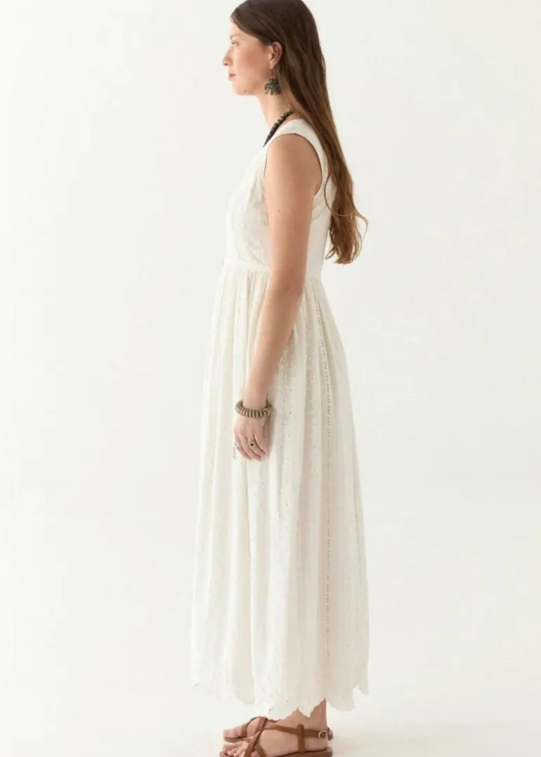 Ivory Maxi Dress Amandine