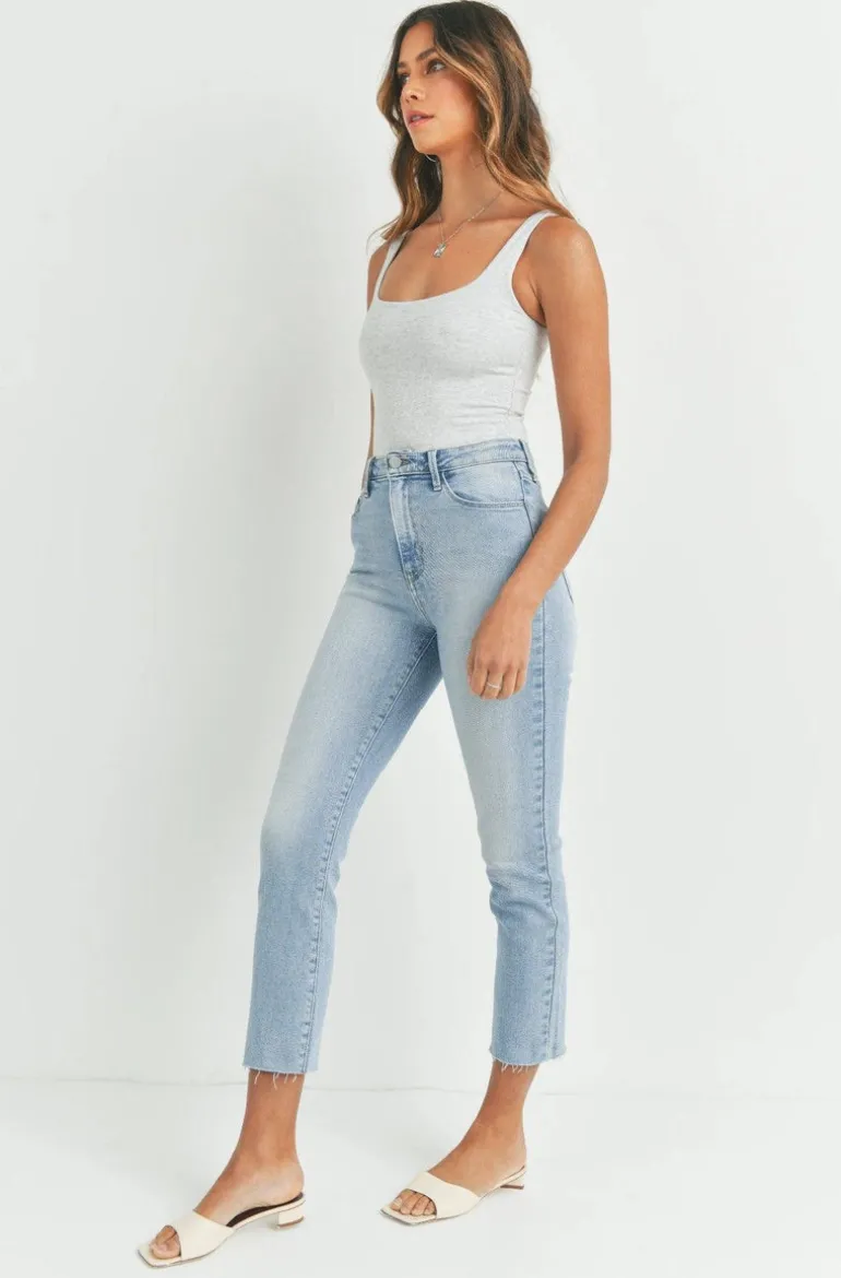 Keynote Straight Jeans in Light Wash