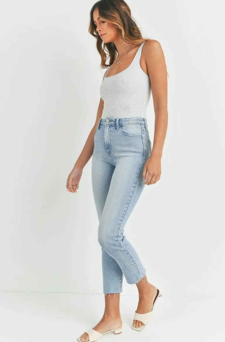 Keynote Straight Jeans in Light Wash