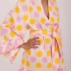 Kimono Dress Cady in Praia Print