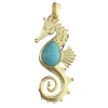 Large Seahorse Pendant