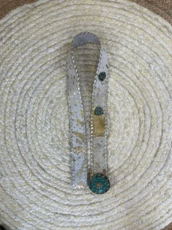 Leather Belt Twain with Buckle