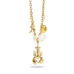 Lobster Multi Charm Necklace