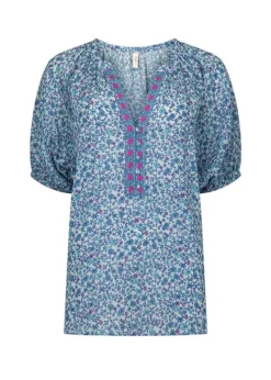 Love Jetty Short Sleeve Blouse