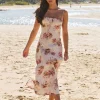 Love Story Print Spritz Maxi Dress