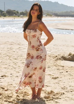 Love Story Print Spritz Maxi Dress
