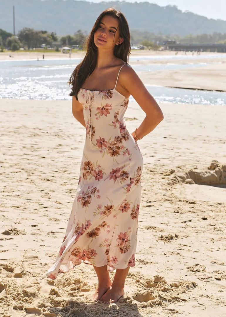 Love Story Print Spritz Maxi Dress