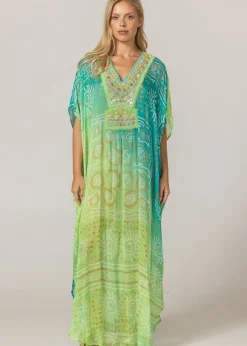 Maxi Kaftan Tessa in Ombre Green