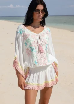 Mini Kaftan Sejla in White