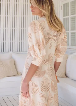 Moa Moanna Print Delmar Maxi Dress