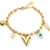Multi Charm Bracelet Amour