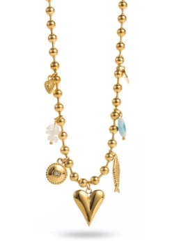 Multi Charm Necklace Amour