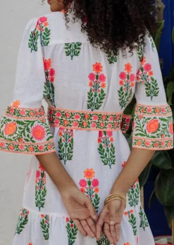Neon Botanical Palolem Mini Dress