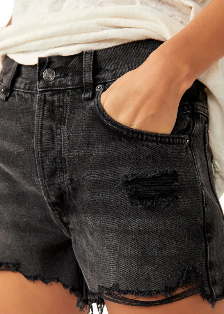 Now or Never Denim Short in Zodiac