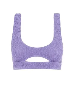 Sasha Bikini Top in Mauve Eco