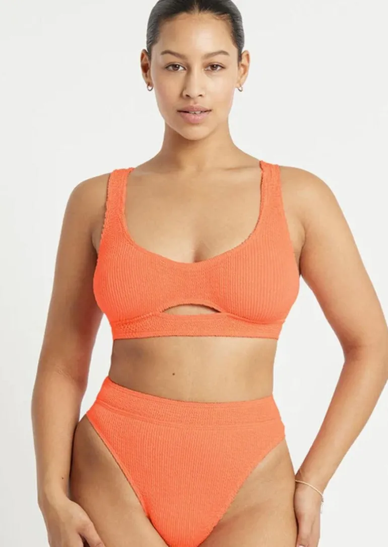 Savannah Brief in Neon Orange