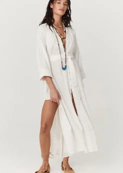 Serendipity Lace Button Through Dress