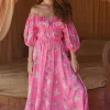 Solstice Linen Soiree Dress