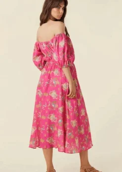 Solstice Linen Soiree Dress