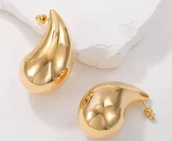 Tear drop earrings