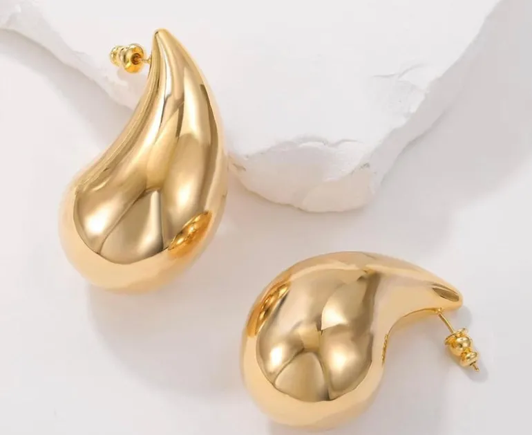 Tear drop earrings