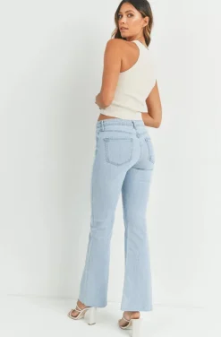 The Fall Flare Jeans in Light Wash