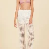 White Box Beach Eyelet Beach Pant