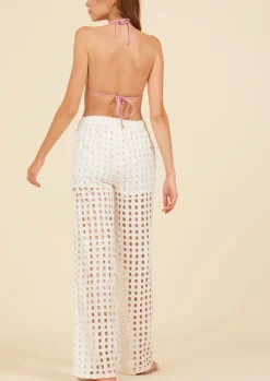 White Box Beach Eyelet Beach Pant