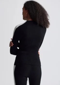Wilshire Mock Neck Knit